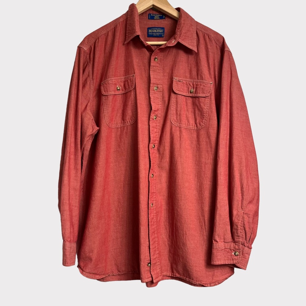 Pendleton Blake Chambray Button Up Shirt - image 1